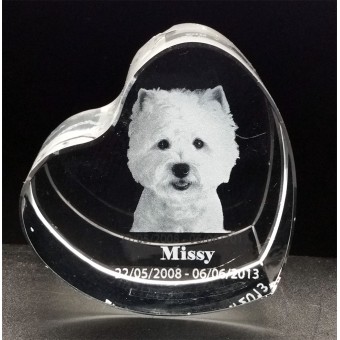 HEA0100 - 2D - Heart - 100 x 100 x 40mm