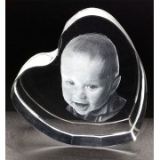 HEA0100 - 3D - Heart - Large Size - 100 x 100 x 40mm