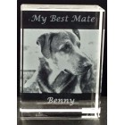 PLA0080 - 2D - Plaque - 80 x 60 x 30mm