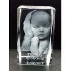 TOW0081 - 3D - Tower - diamond cut edge - 80 x 50 x 50mm 